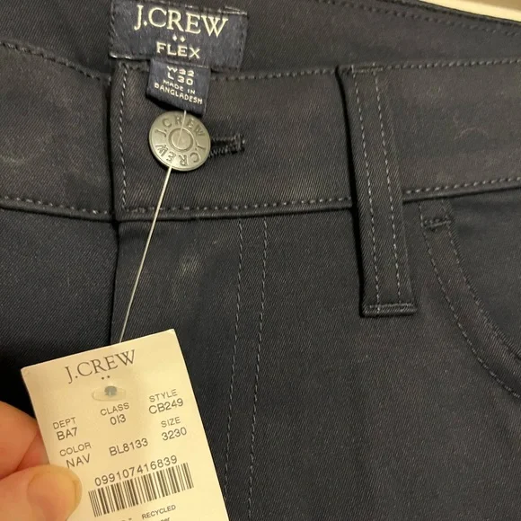 J. Crew Navy Five Pocket Tech Pants Size 32x30 - Picture 5 of 5